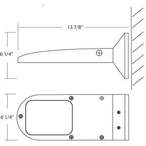 Outdoor LED Wall Sconce 23250-017 Eurofase Lighting - Bright Light Chandeliers