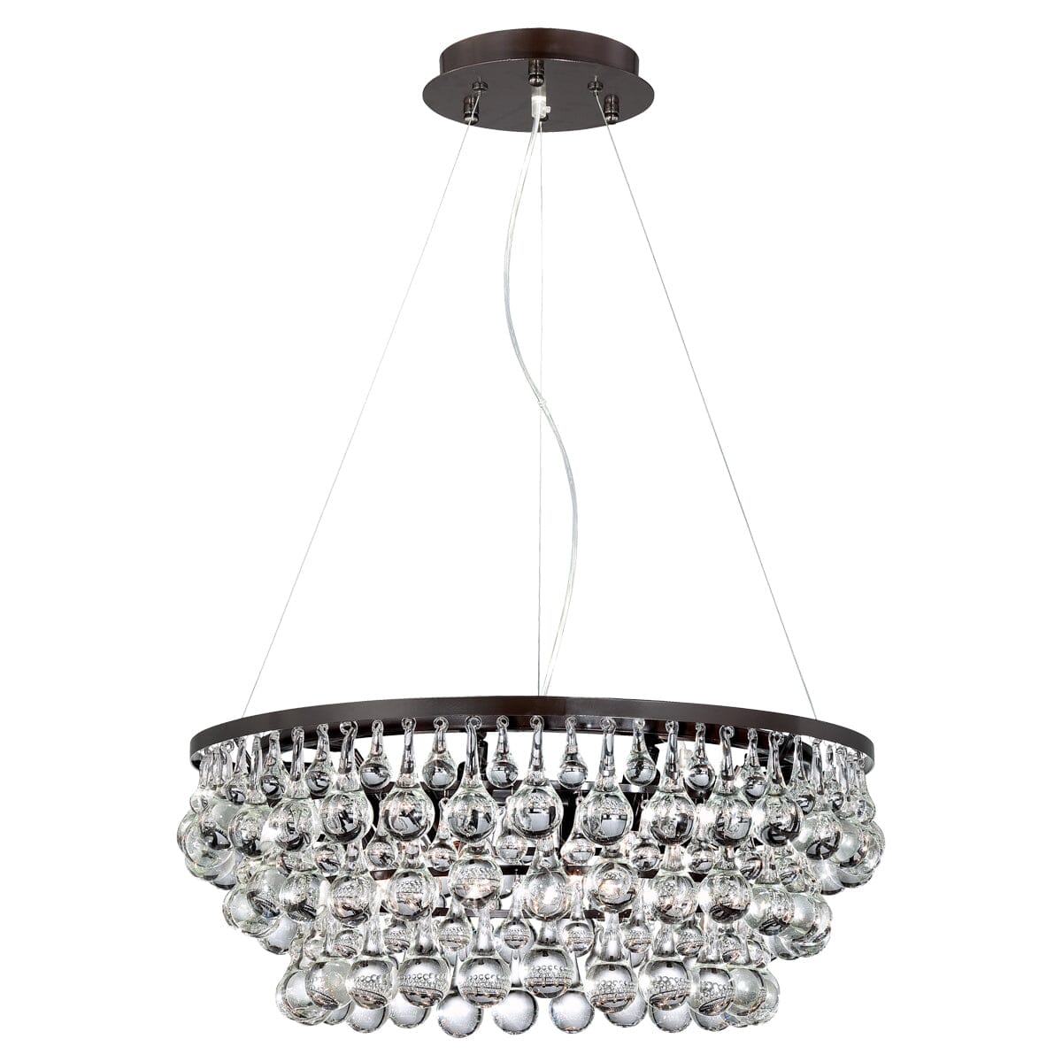 Canto 8-Light Chandelier 25689-013 Eurofase Lighting - Bright Light Chandeliers