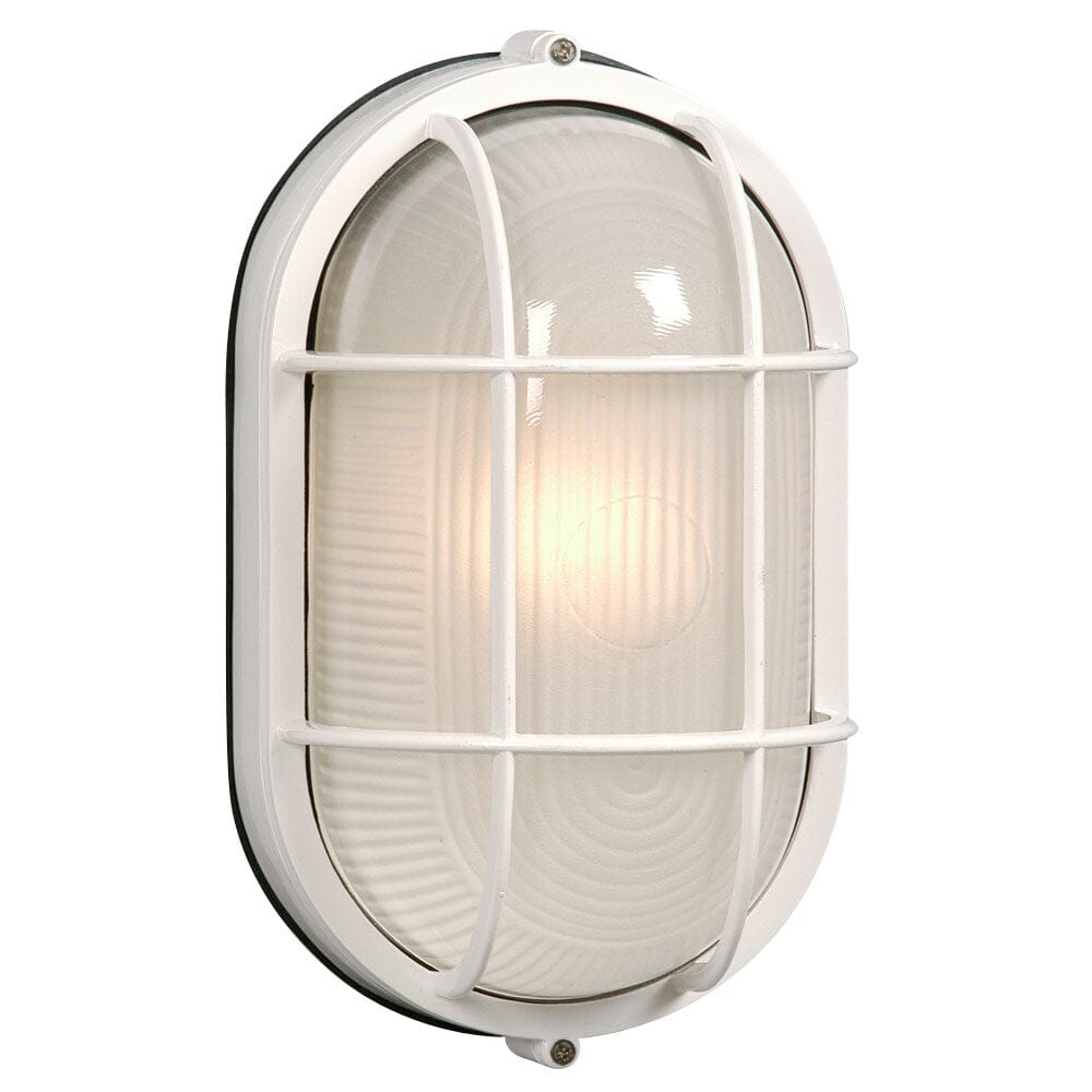 Cast Aluminum Marine Light with Guard 305013 BLK Galaxy Lighting - Bright Light Chandeliers
