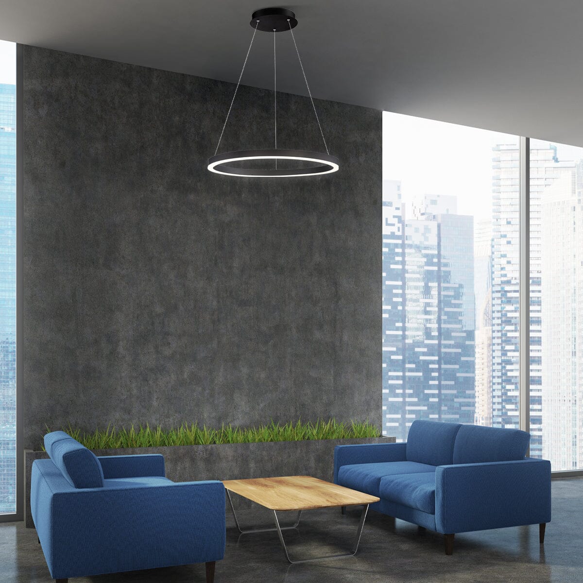 Spunto Small LED Chandelier 31471-015 Eurofase Lighting - Bright Light Chandeliers