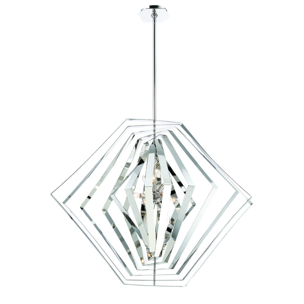 Downtown 10-Light Chandelier 31888-011 Eurofase Lighting - Bright Light Chandeliers