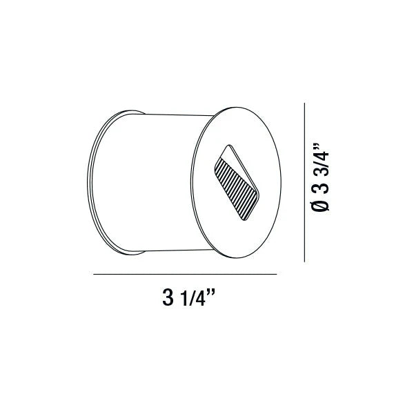 Outdoor Round LED In-Wall 32148-015 Eurofase Lighting - Bright Light Chandeliers