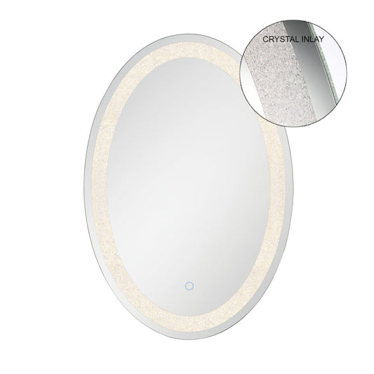 Oval Back-Lit LED Mirror 33823-010 Eurofase Lighting - Bright Light Chandeliers