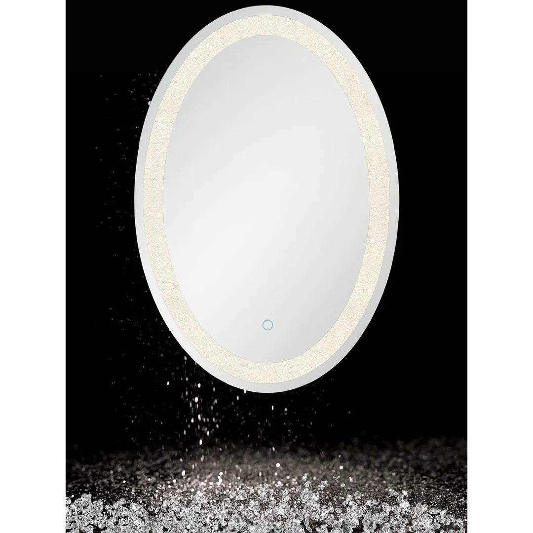 Oval Back-Lit LED Mirror 33823-010 Eurofase Lighting - Bright Light Chandeliers