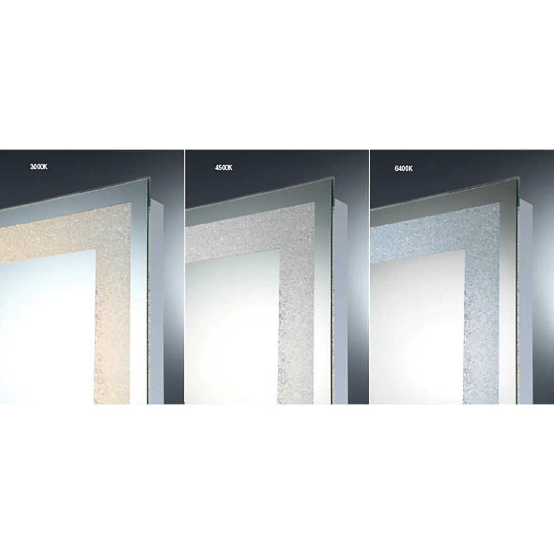 Rectangular Back-Lit LED Mirror 33824-017 Eurofase Lighting - Bright Light Chandeliers