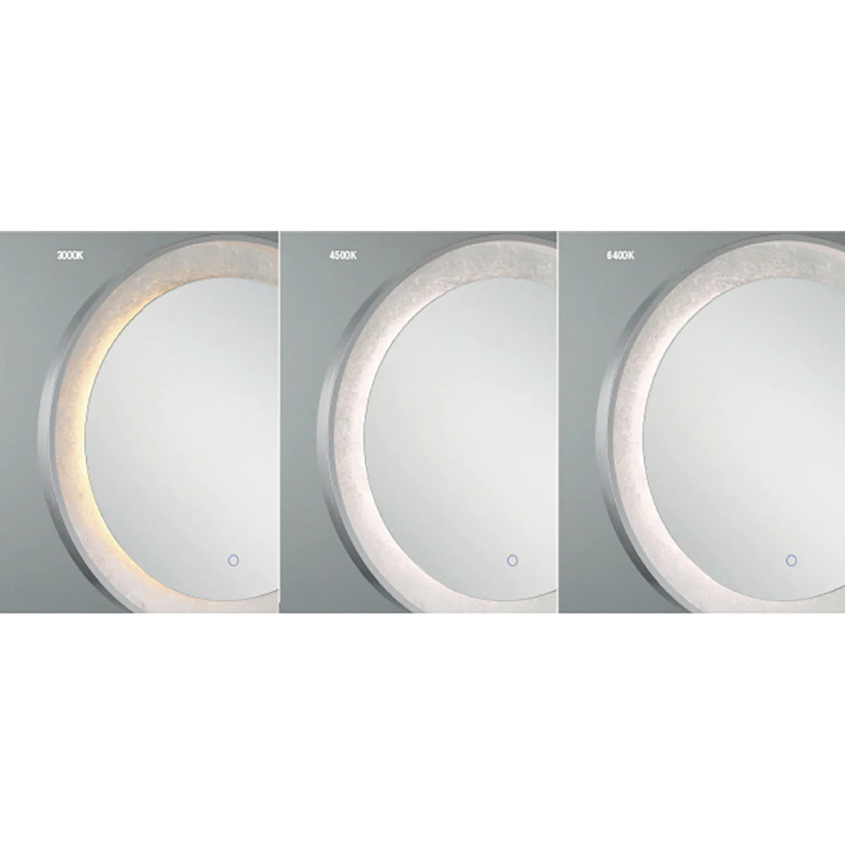 Round Edge-Lit LED Mirror 33832-012 Eurofase Lighting - Bright Light Chandeliers