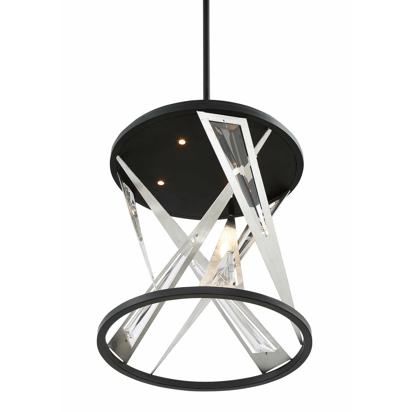 Sarise 4-Light LED Chandelier 35643-012 Eurofase Lighting - Bright Light Chandeliers
