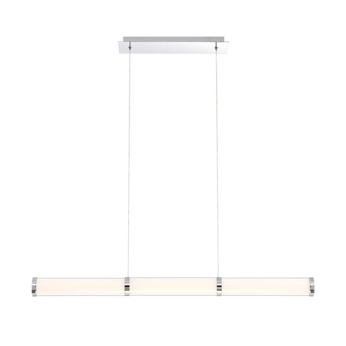 Shaw Small Linear LED Chandelier 35683-018 Eurofase Lighting - Bright Light Chandeliers