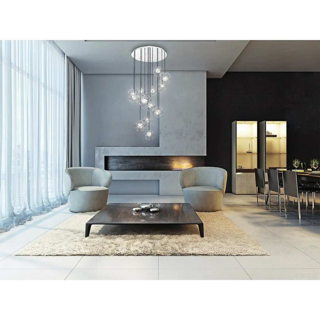 Norway 1-Light LED Pendant 35902-010 Eurofase Lighting - Bright Light Chandeliers