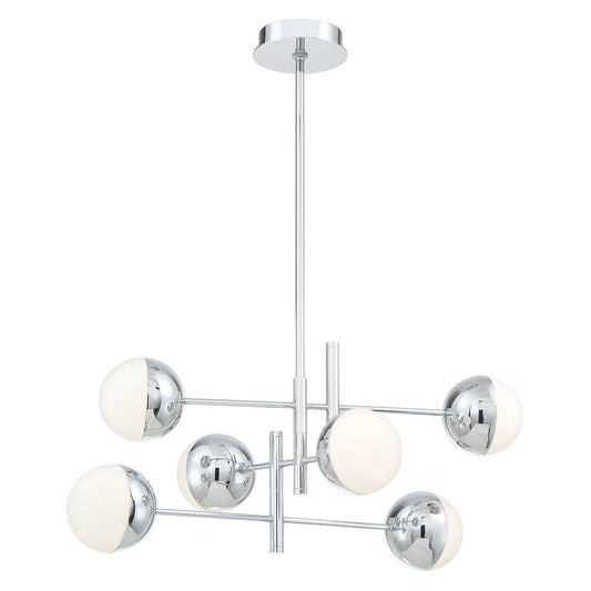 Fairmount 6-Light G9 LED Chandelier 35919-018 Eurofase Lighting - Bright Light Chandeliers