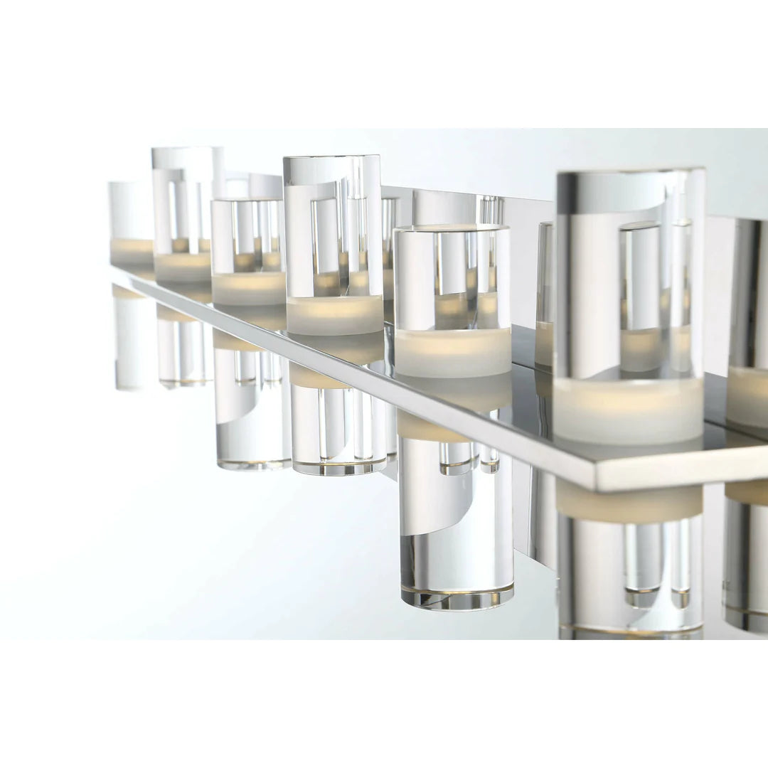 Netto 4-Light Small LED Bathbar 35958-017 Eurofase Lighting - Bright Light Chandeliers