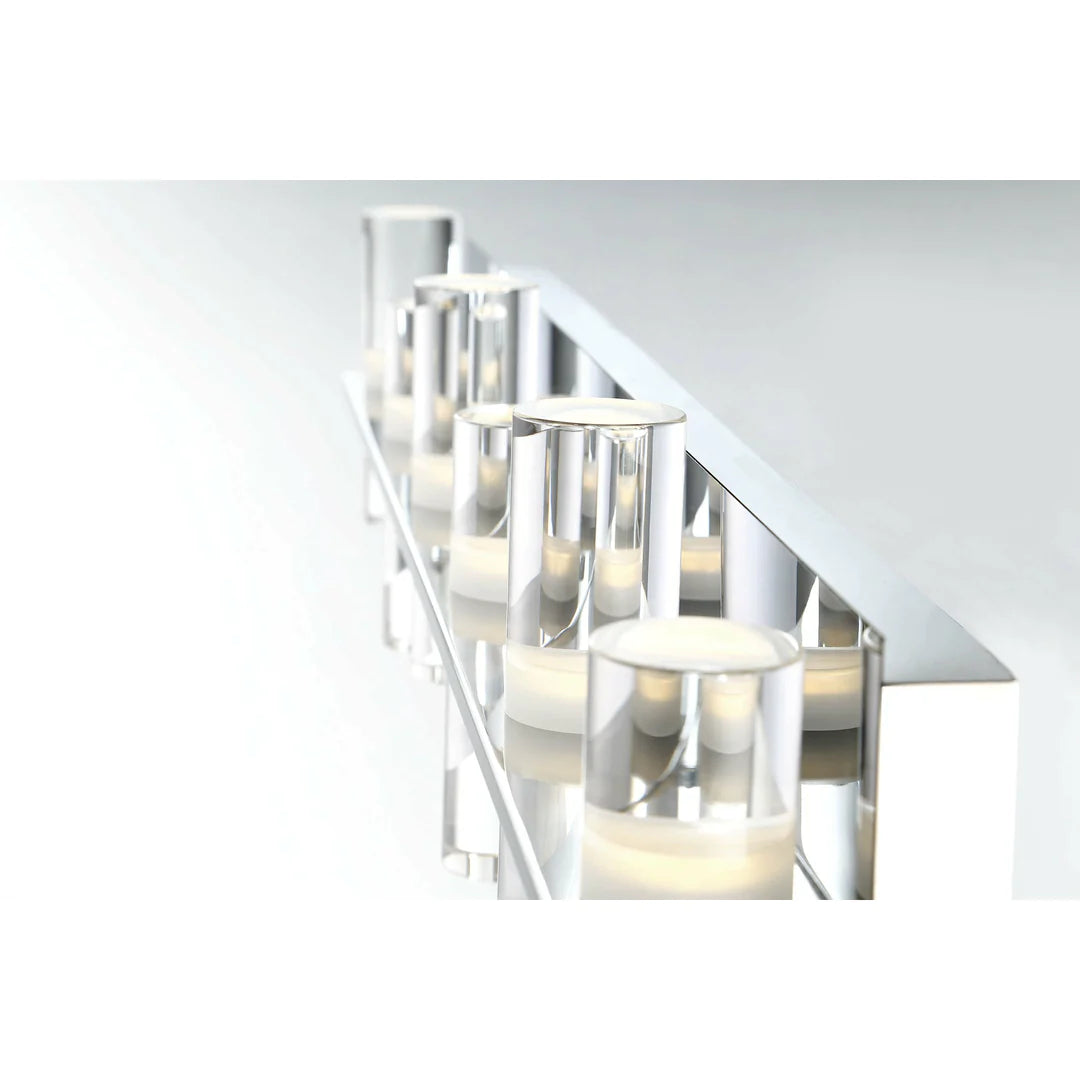 Netto 4-Light Small LED Bathbar 35958-017 Eurofase Lighting - Bright Light Chandeliers