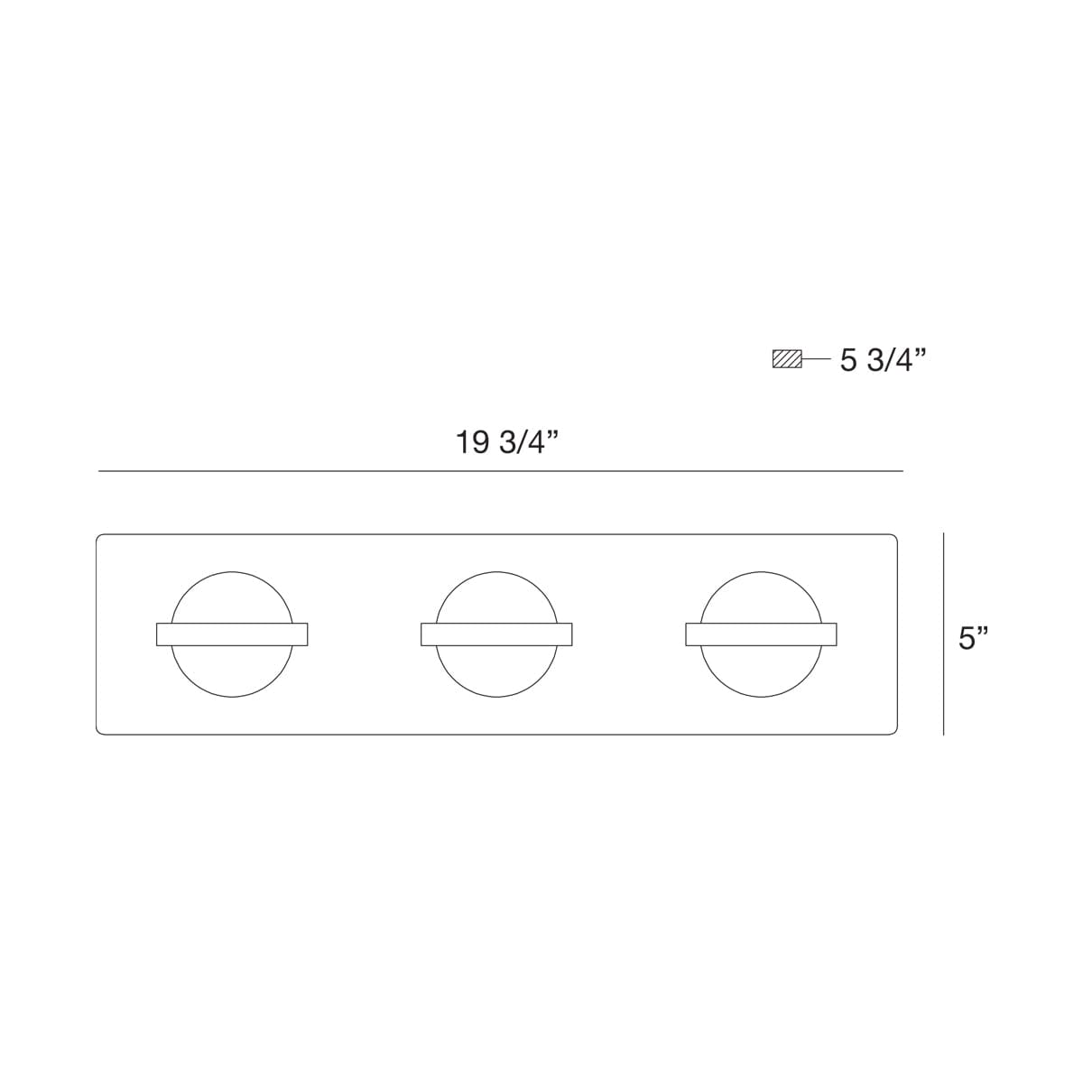 Ryder 3-Light LED Bathbar 37069-018 Eurofase Lighting - Bright Light Chandeliers