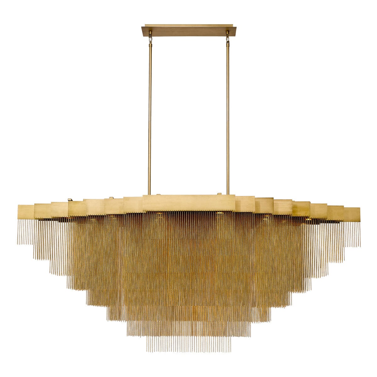 Bloomfield 28-Light Oval LED Chandelier 37097-011 Eurofase Lighting - Bright Light Chandeliers
