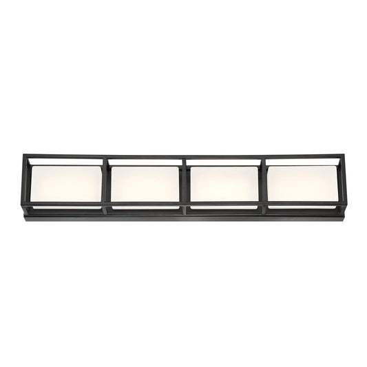 Tamar 4-Light Large LED Bathbar 37127-015 Eurofase Lighting - Bright Light Chandeliers