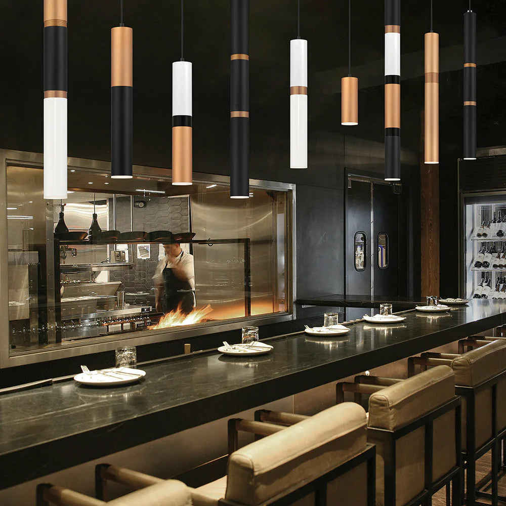 Neptune 1-Light LED Pendant/Flushmount 37182-014 Eurofase Lighting - Bright Light Chandeliers
