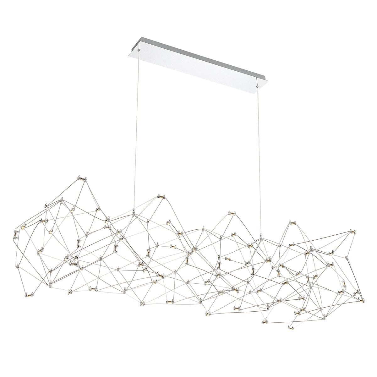 Leonardelli Large LED Chandelier 38036-019 Eurofase Lighting - Bright Light Chandeliers