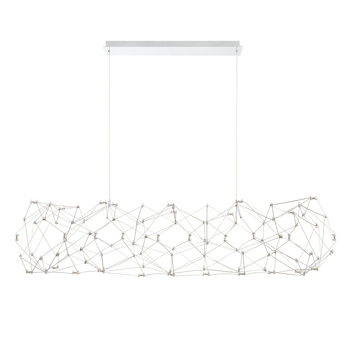 Leonardelli Large LED Chandelier 38036-019 Eurofase Lighting - Bright Light Chandeliers