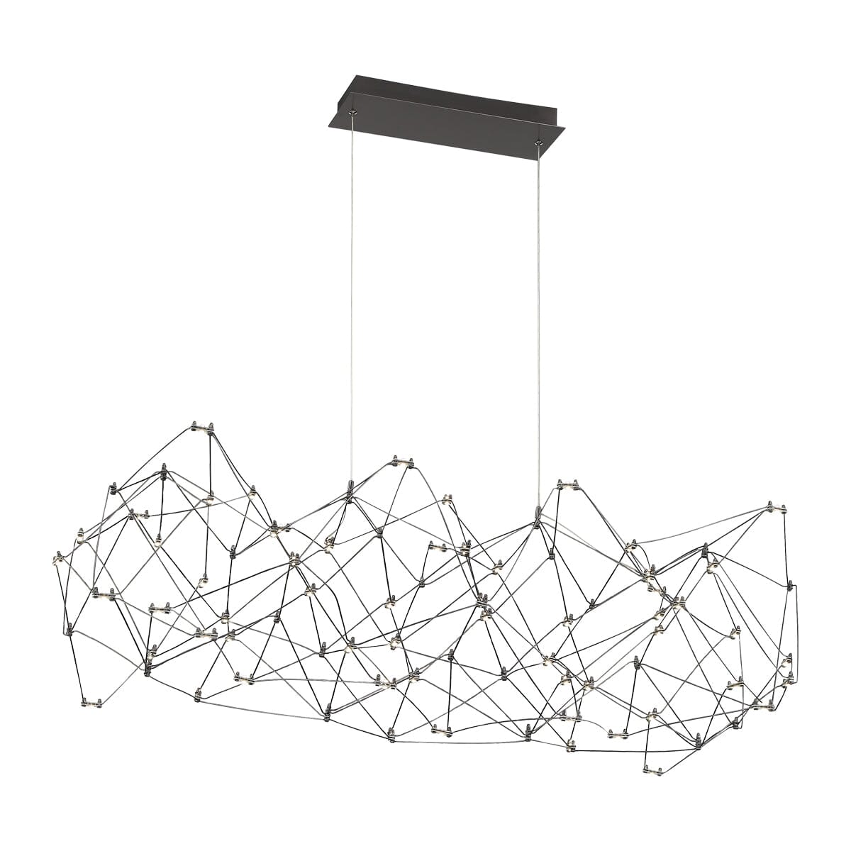 Leonardelli Medium LED Chandelier 38037-016 Eurofase Lighting - Bright Light Chandeliers