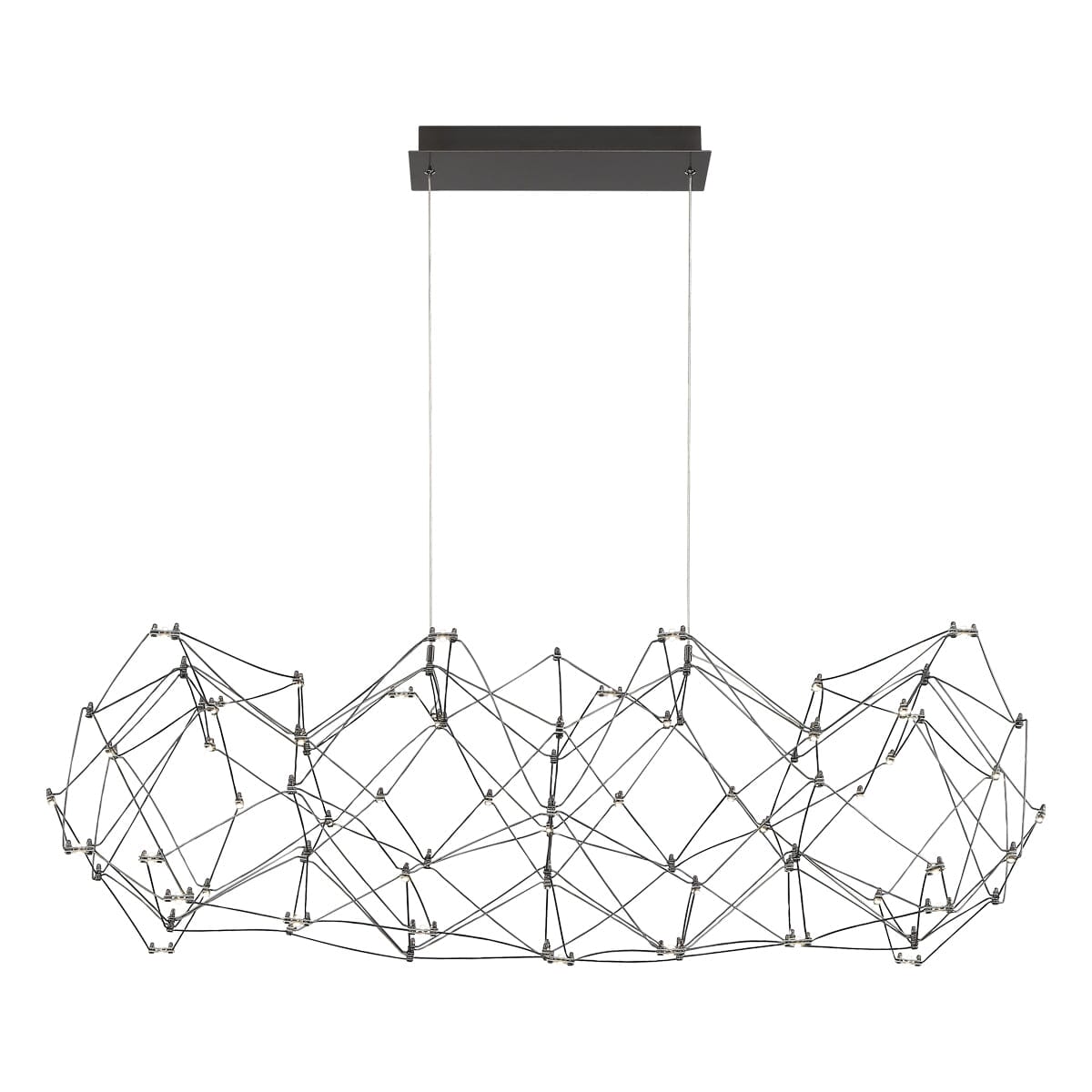 Leonardelli Medium LED Chandelier 38037-016 Eurofase Lighting - Bright Light Chandeliers