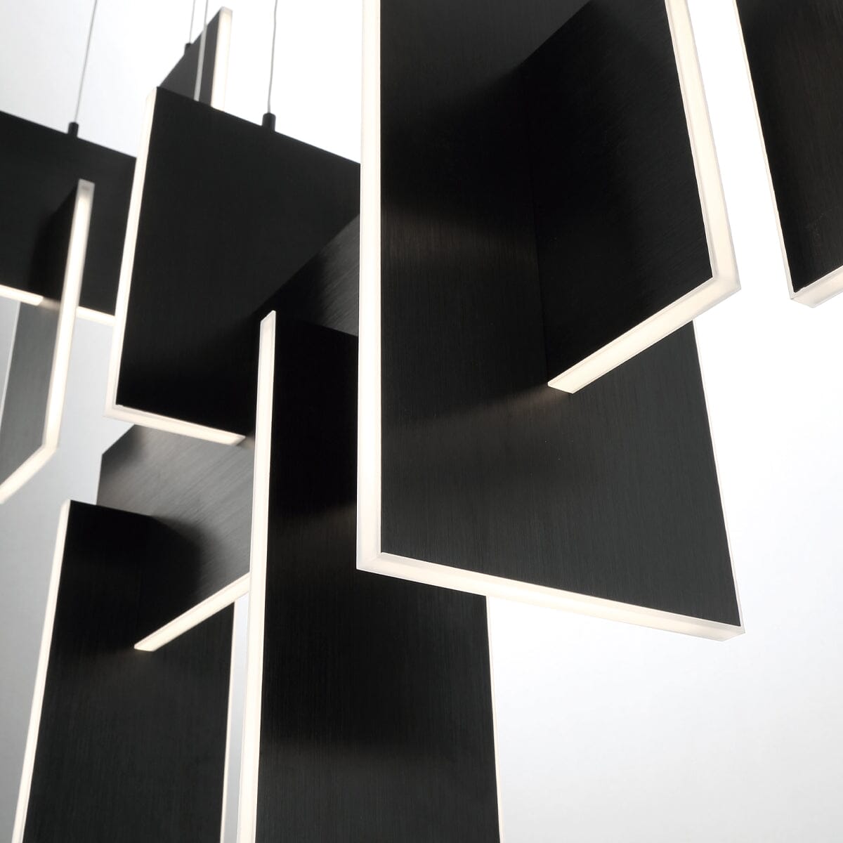 COBURG EXTRA LARGE LINEAR LED CHANDELIER 38044-014 Eurofase Lighting - Bright Light Chandeliers