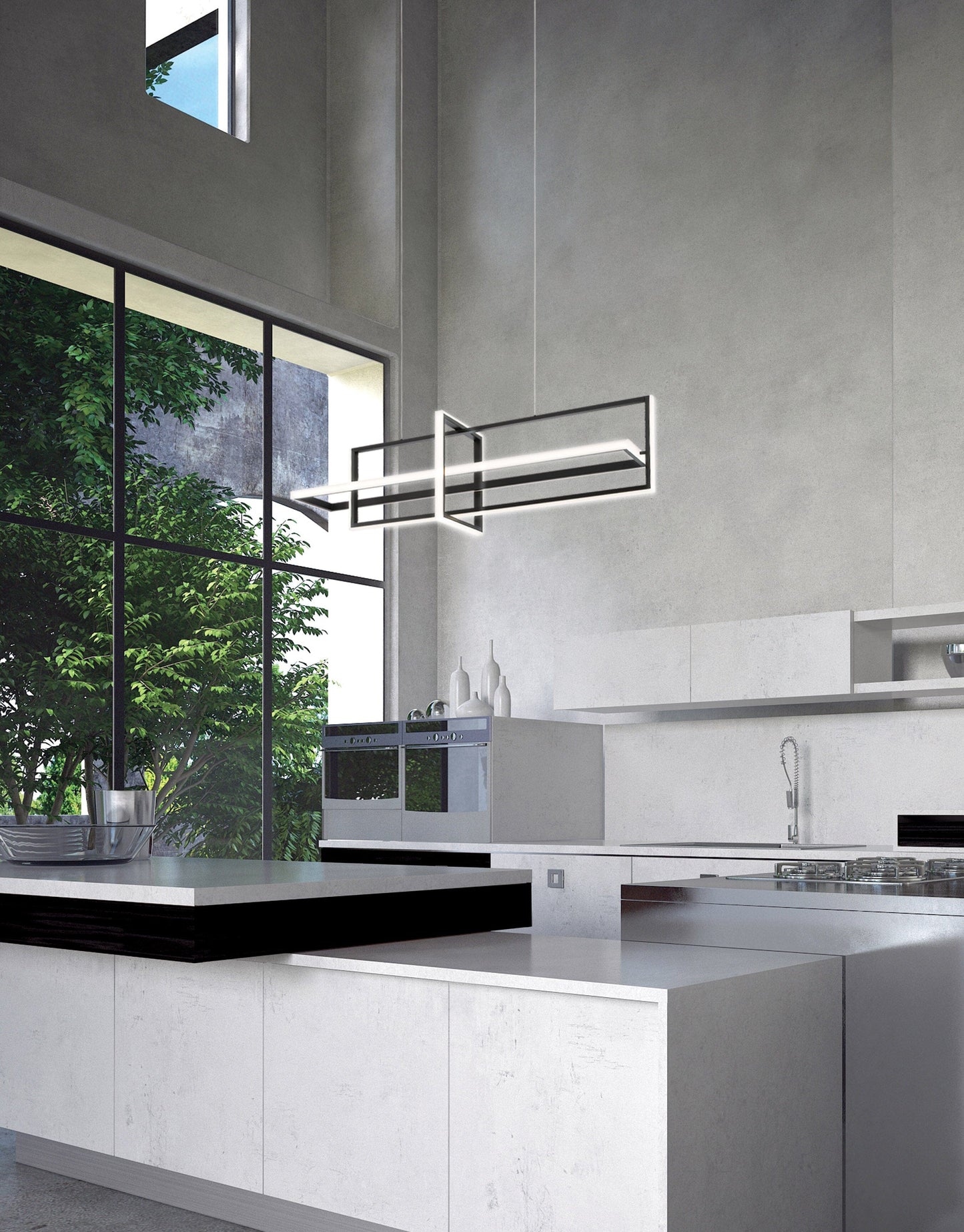 BORDO LG LED CHANDELIER 39324-016 Eurofase Lighting - Bright Light Chandeliers