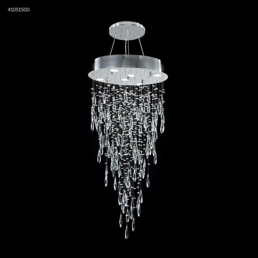 Crystal Rain Chandelier, 41051S00 - Bright Light Chandeliers