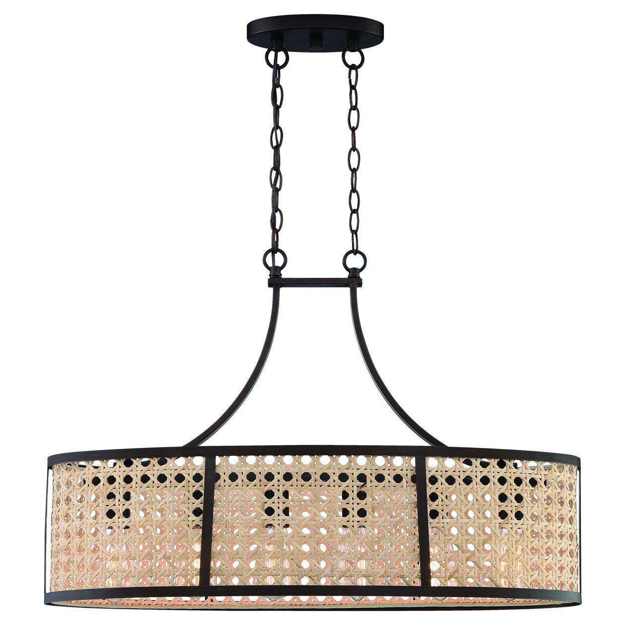 Malaya 6 Light Island 54576 - Bright Light Chandeliers