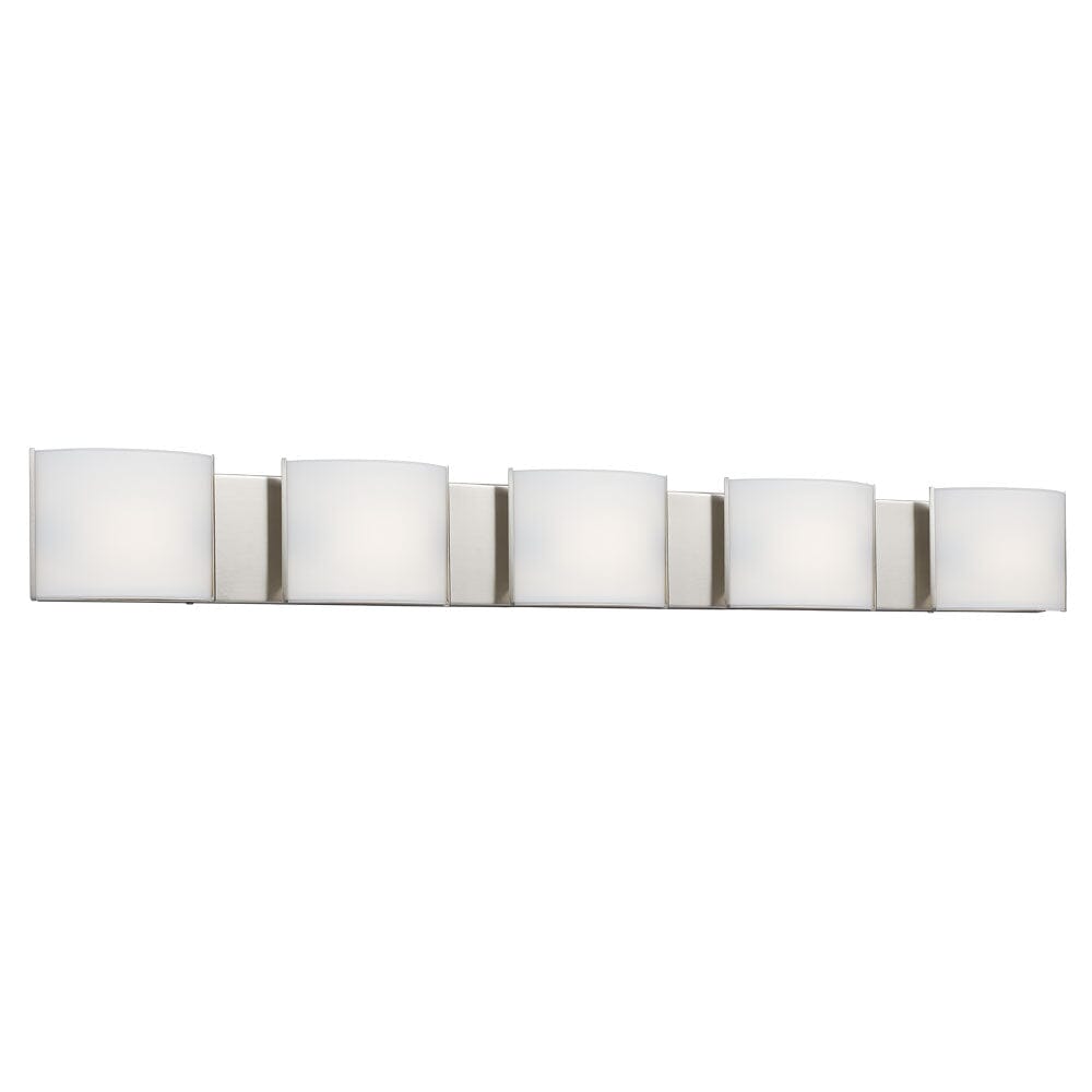 AC LED VANITY BN5X8W 3000K DIMMABLE L723300BN040AAC Galaxy Lighting - Bright Light Chandeliers