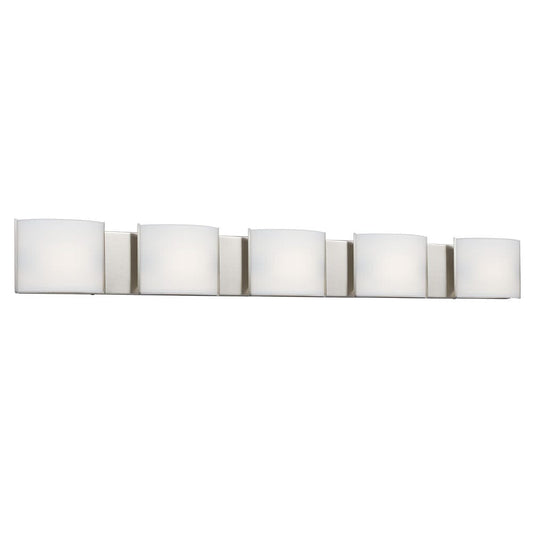AC LED VANITY BN5X8W 3000K DIMMABLE L723300BN040AAC Galaxy Lighting - Bright Light Chandeliers