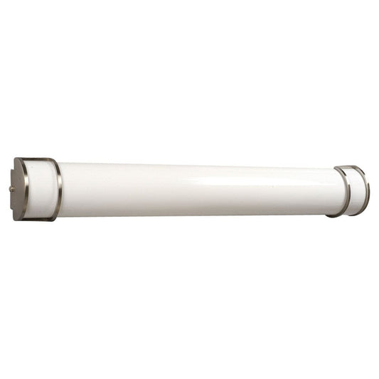 Bath & Vanity Light - in Brushed Nickel finish with Satin White Acrylic Lens (Fluorescent, 120V HPF, Electronic Ballast) 921236BN-HPF Galaxy Lighting - Bright Light Chandeliers