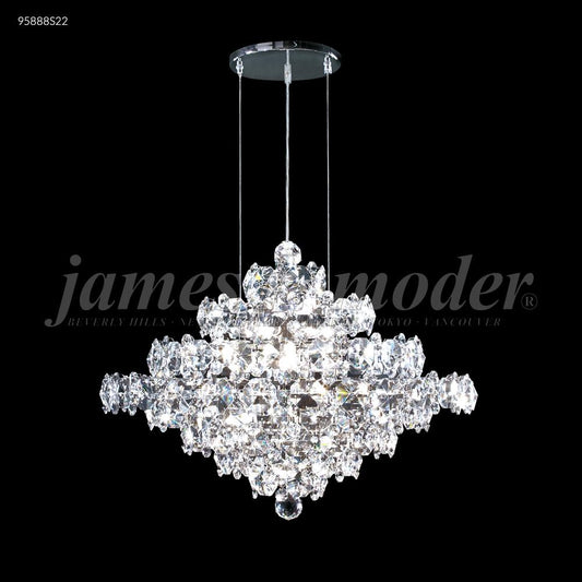 Continental Fashion Chandelier, 95887S00 - Bright Light Chandeliers