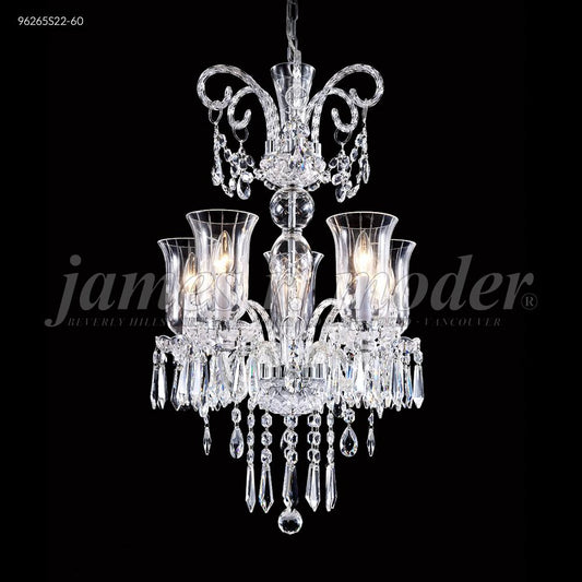 Venetian 5 Arm Pendant, 96265S00 - Bright Light Chandeliers