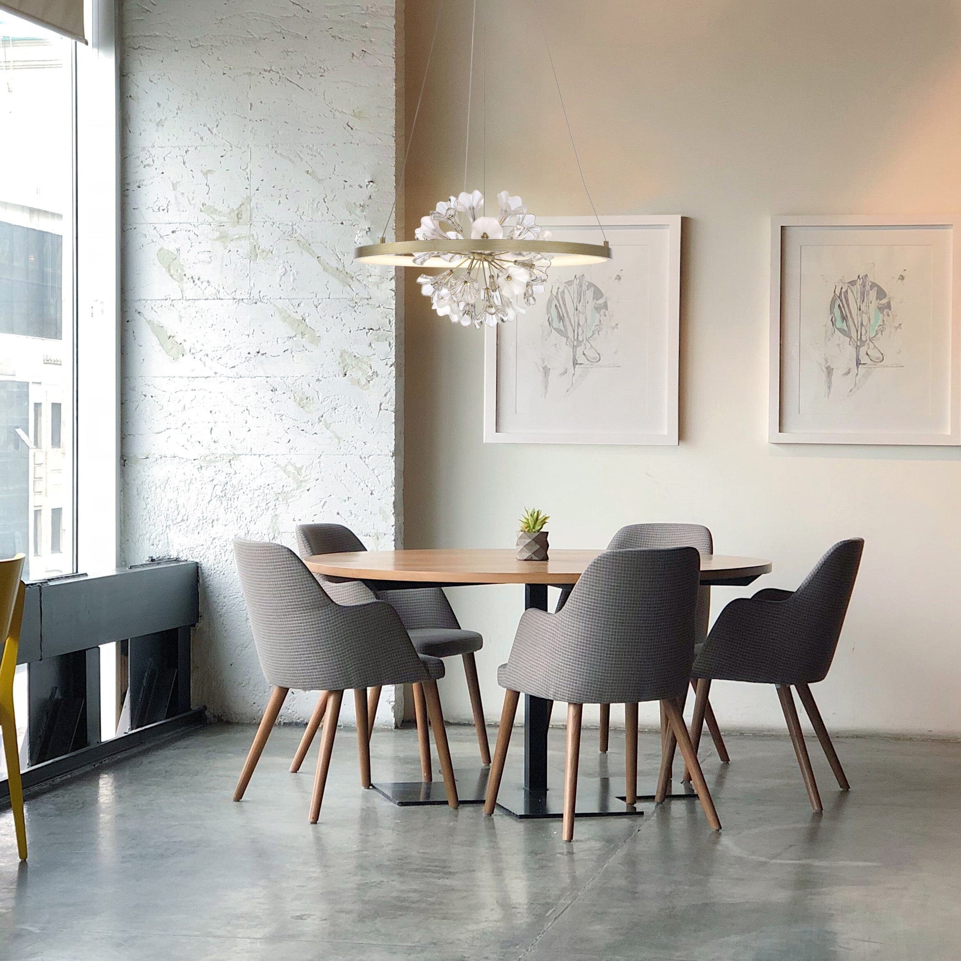 Clayton LED Chandelier 37342-012 Eurofase Lighting - Bright Light Chandeliers