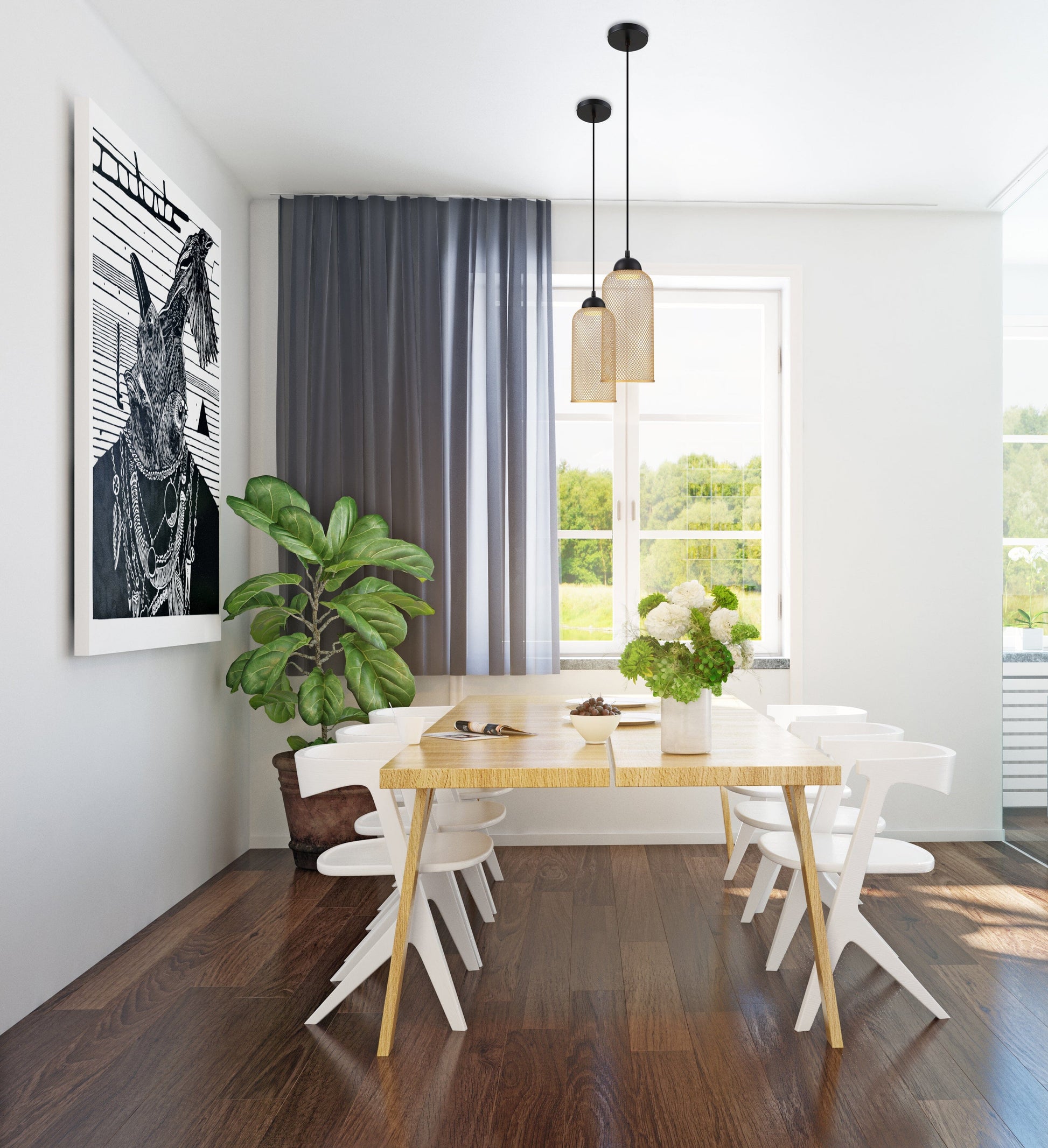 Kenmore LED Pendant 35943-013 Eurofase Lighting - Bright Light Chandeliers