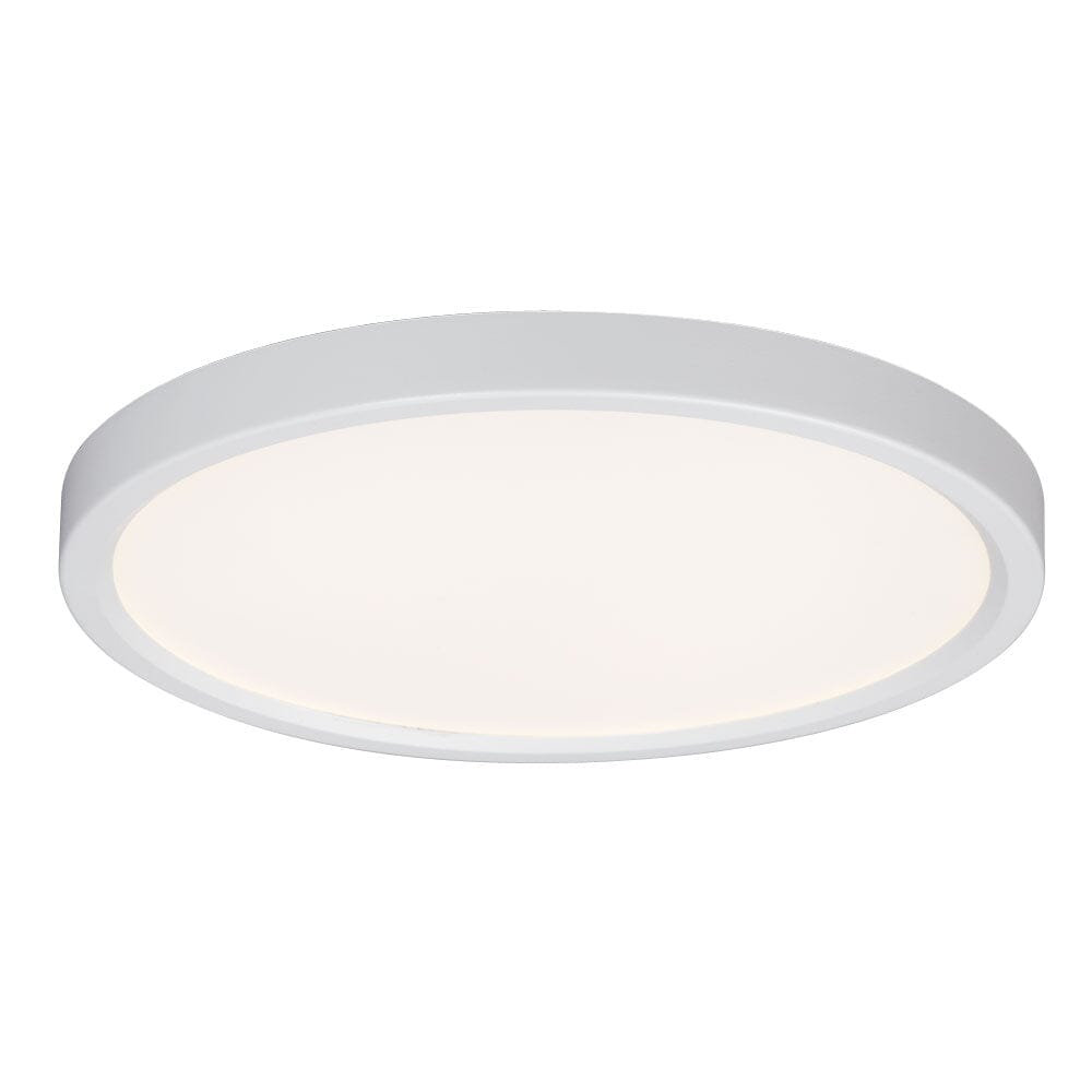 7.875" LED Slimline Surface Mount WH 15W 3000K L648130WH Galaxy Lighting - Bright Light Chandeliers