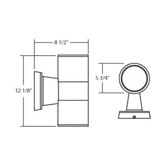 Outdoor 2-Light Outdoor Wall Mount 19204-017 Eurofase Lighting - Bright Light Chandeliers