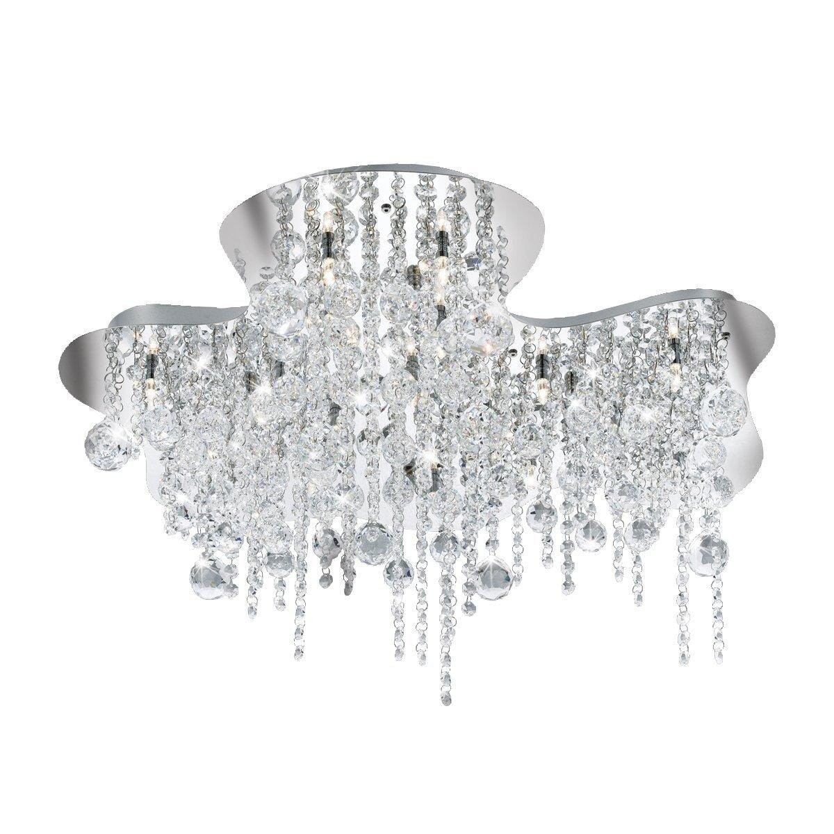 Alissa 18-Light Flushmount 19397-016 Eurofase Lighting - Bright Light Chandeliers