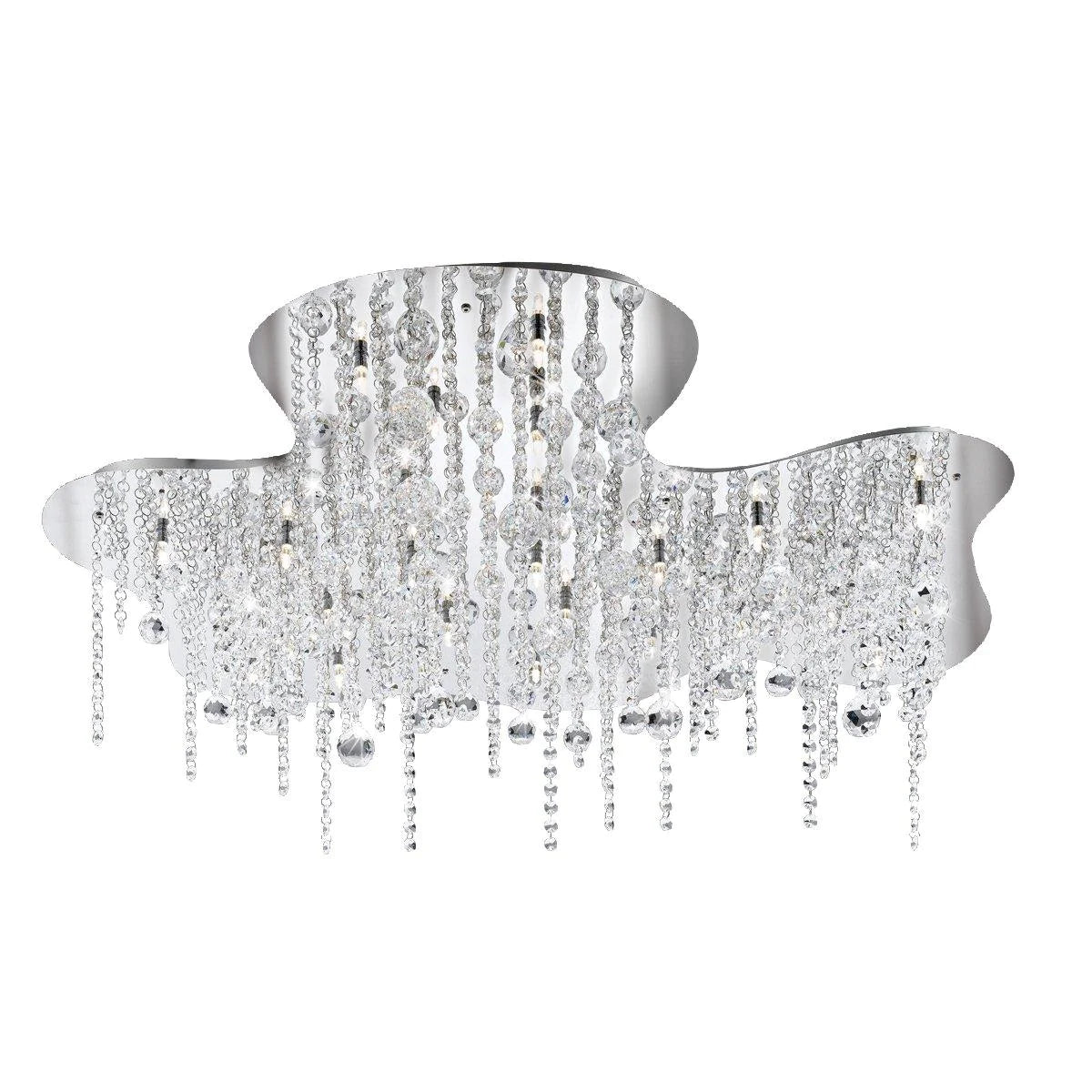 Alissa 26-Light Flushmount 19398-013 Eurofase Lighting - Bright Light Chandeliers