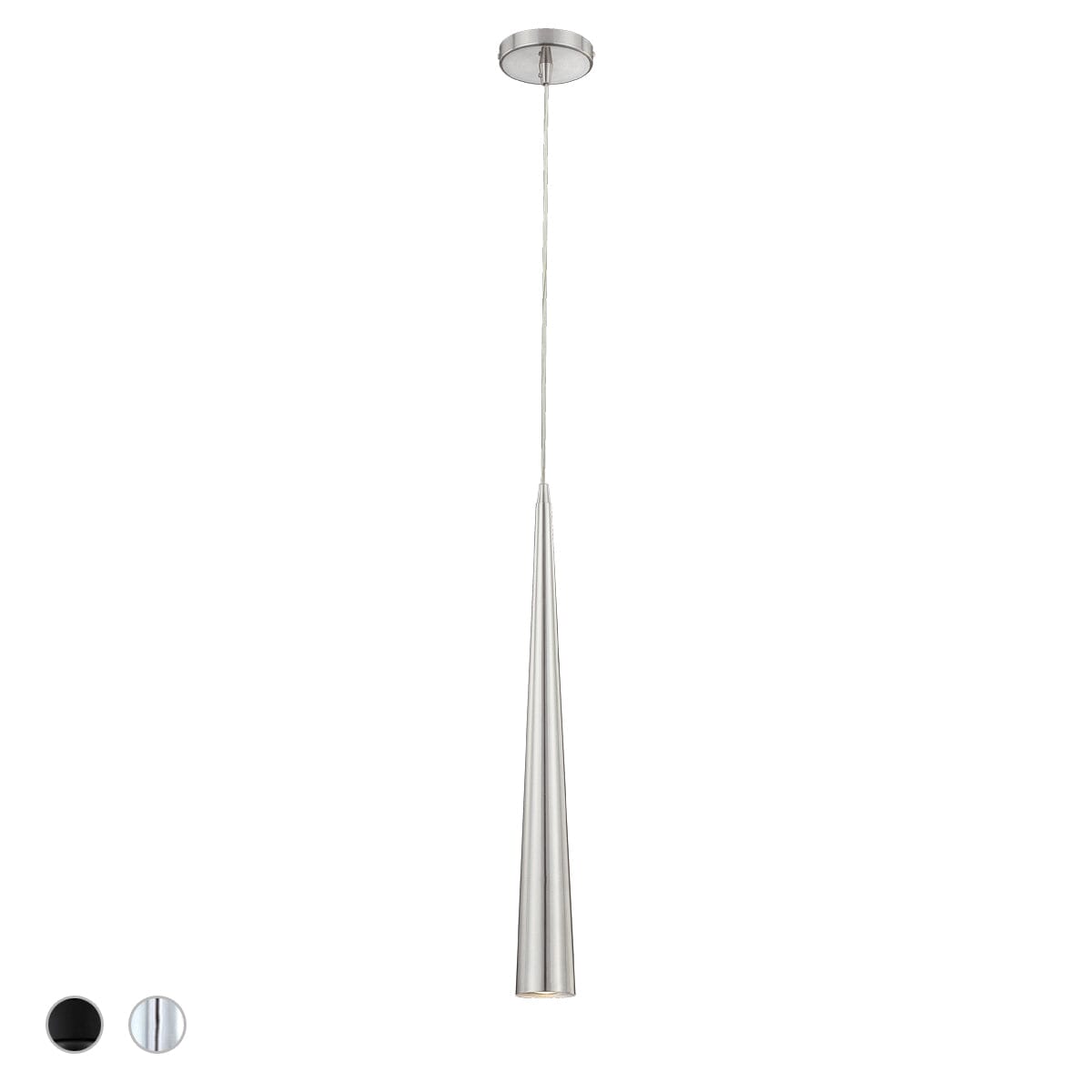 Sliver 1-Light Medium Pendant 20445-027 Eurofase Lighting - Bright Light Chandeliers