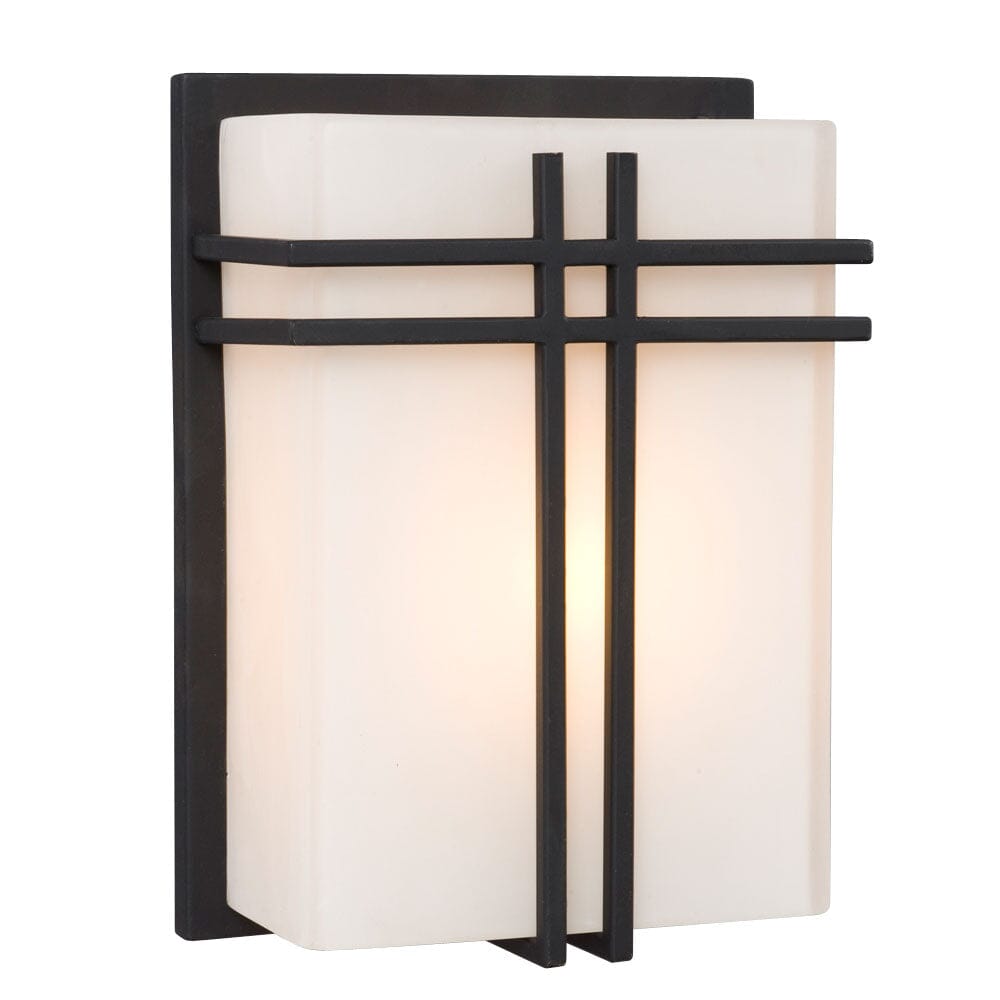 1-Light Outdoor/Indoor Wall Sconce 215640BK Galaxy Lighting - Bright Light Chandeliers