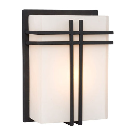 1-Light Outdoor/Indoor Wall Sconce 215640BK Galaxy Lighting - Bright Light Chandeliers