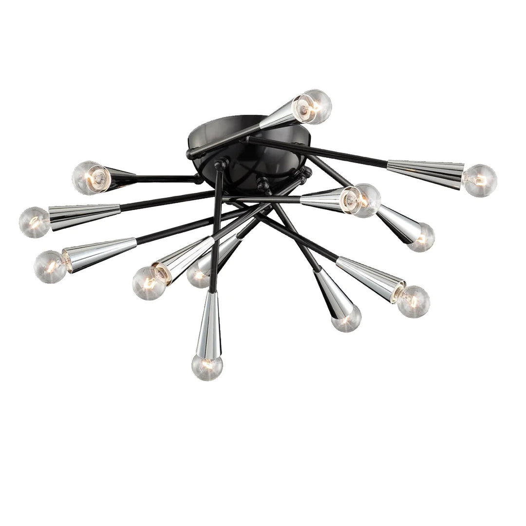 Zazu 12-Light Flushmount 22802-019 Eurofase Lighting - Bright Light Chandeliers