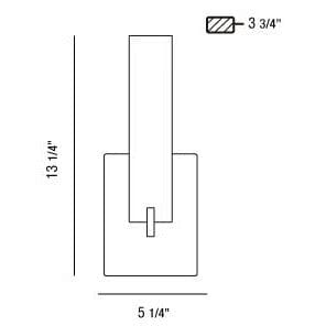 Zuma 2-Light Wall Sconce 23271-012 Eurofase Lighting - Bright Light Chandeliers