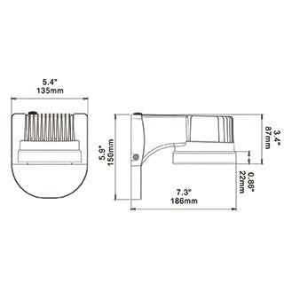 Outdoor LED Wall Mount 26079-011 Eurofase Lighting - Bright Light Chandeliers