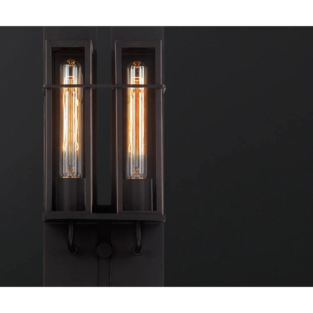 Muller 2-Light Outdoor Wall Sconce 28054-016 Eurofase Lighting - Bright Light Chandeliers