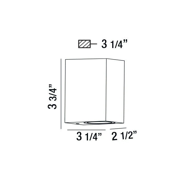 Trek Outdoor LED Wall Mount 28291-015 Eurofase Lighting - Bright Light Chandeliers