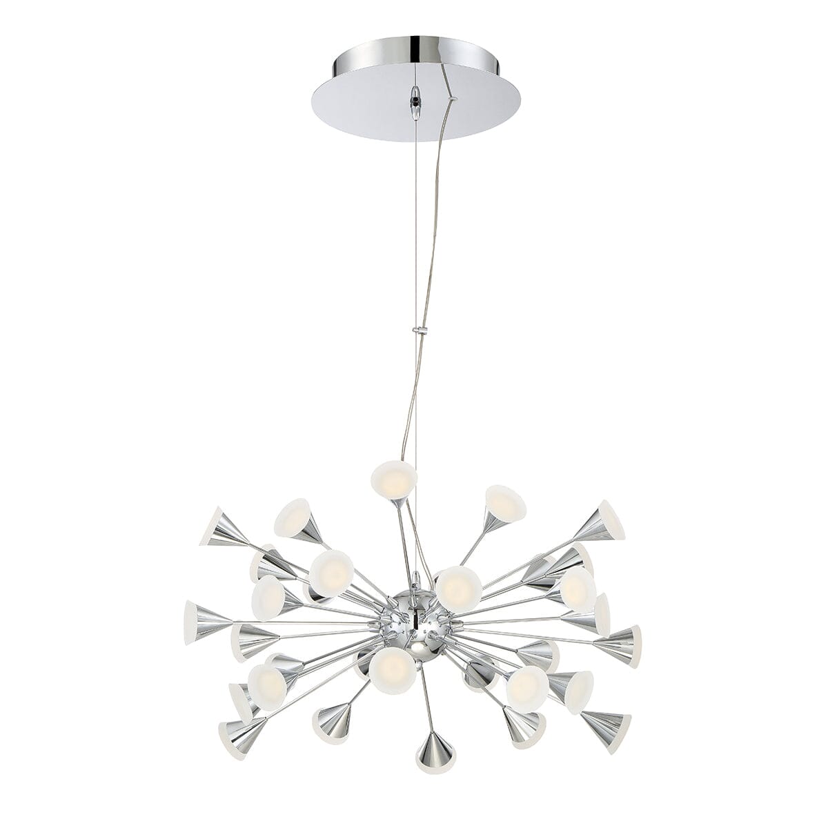 Esplo 32-Light 2-in-1 LED Convertible Chandelier 29028-016 Eurofase Lighting - Bright Light Chandeliers