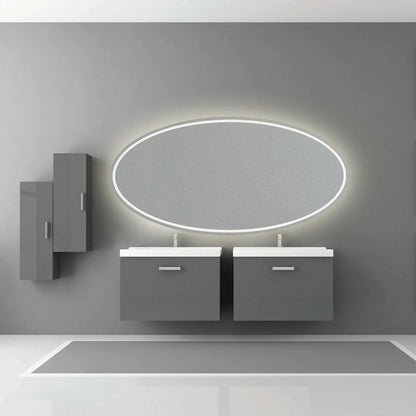 Mirror Oval Back-Lit LED Mirror 29106-011 Eurofase Lighting - Bright Light Chandeliers