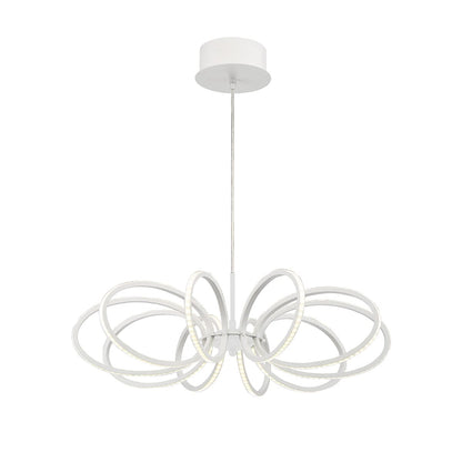 Tela 10-Light LED Pendant 30039-018 Eurofase Lighting - Bright Light Chandeliers